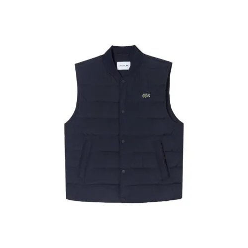 LACOSTE Vests Men Blue