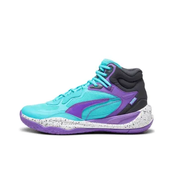 PUMA Playmaker Pro Mid 'Purple Glimmer Bright Aqua'