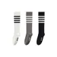 3 Pack (Black+White+Gray)