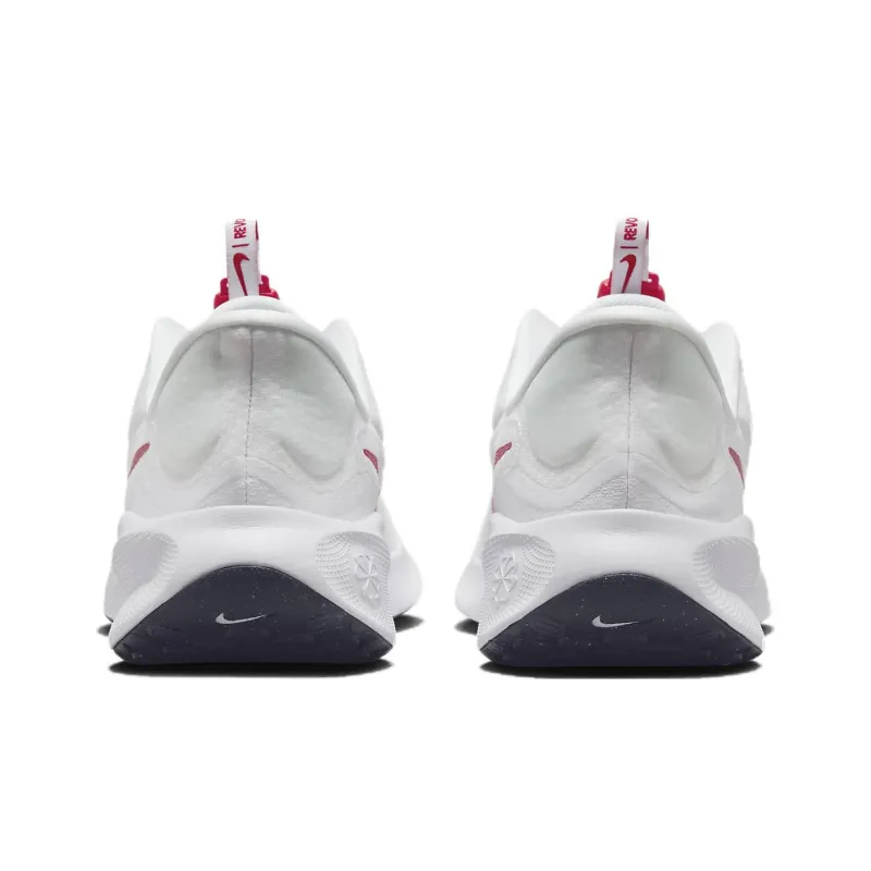 Nike Revolution 7 EasyOn White Midnight Navy University Red-4