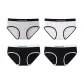4 Pack (A Set-Gray+White+Black+Black)