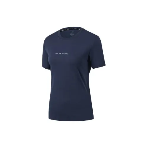 Skechers T-Shirts Women's Academy Navy