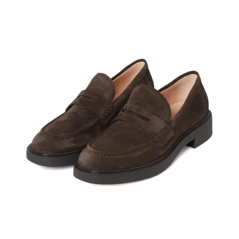 GIANVITO ROSSI Harris Round-toe Loafers-2