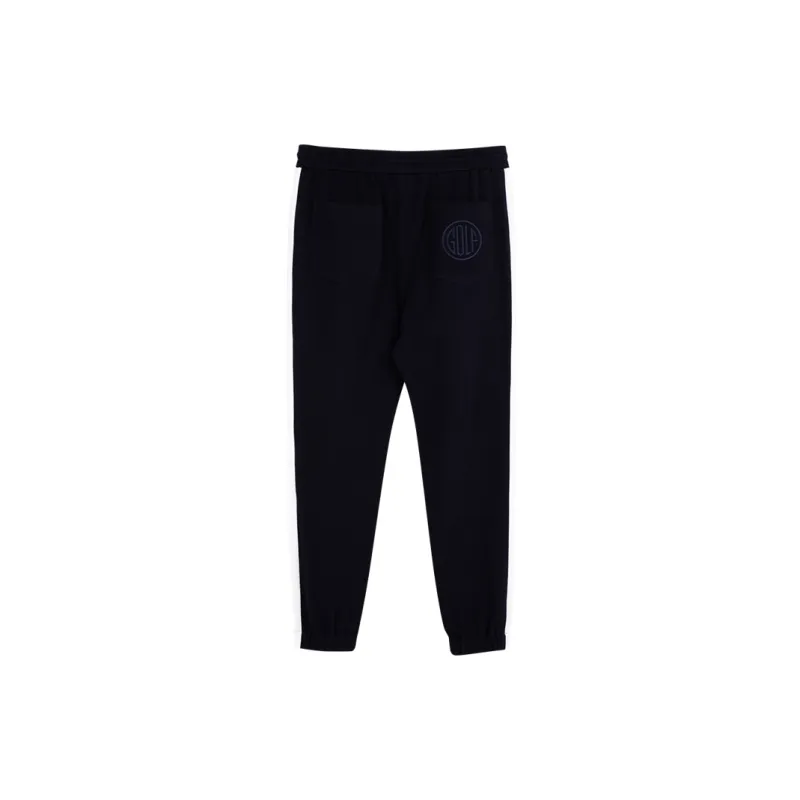 GOLF Knitted Sweatpants Men Navy Blue-1