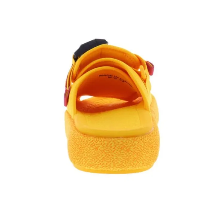 FILA Atlas Slide Slide Slippers Men's Yellow-3