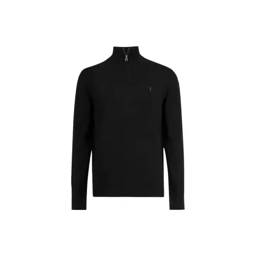 ALLSAINTS Kilburn Knitted Half-zip Jumper