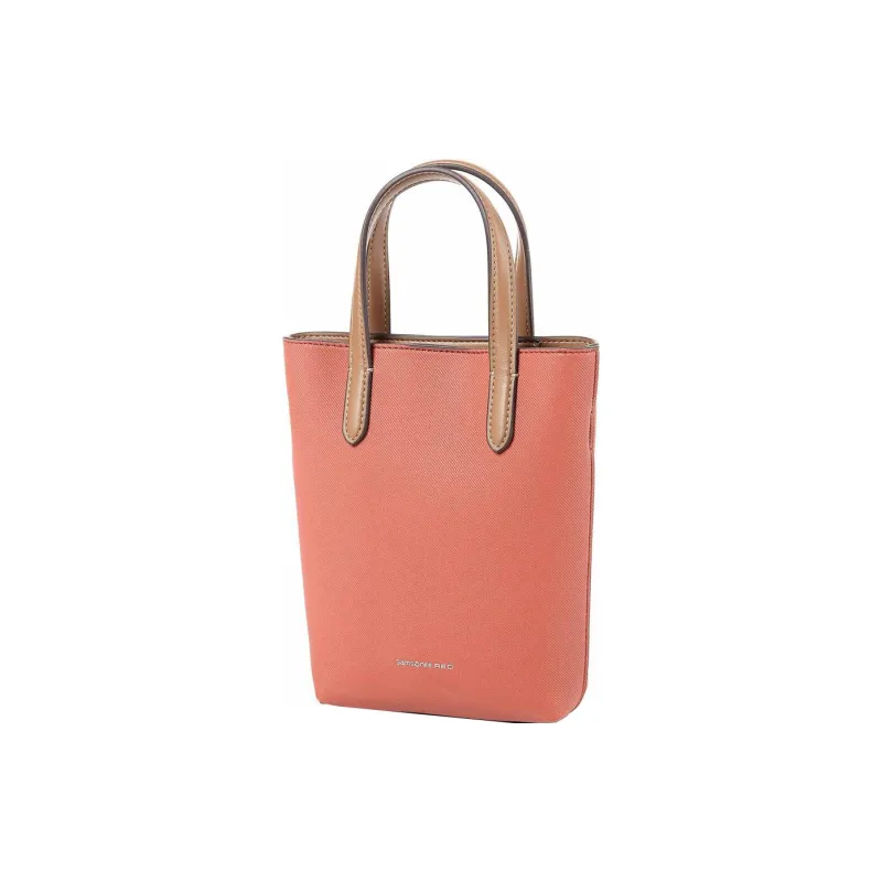 SAMSONITE Polyurethane Bucket Bag Handbag Shoulder Bag Crossbody Bag Mini Women's Dried Rose-1