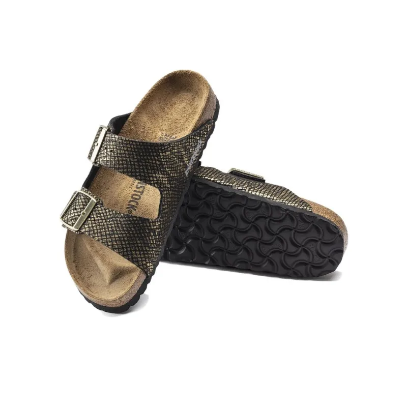 Birkenstock Arizona Snakeskin-effect Sandals-4