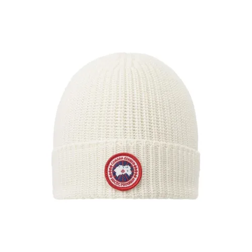 Canada Goose Unisex Beanie White