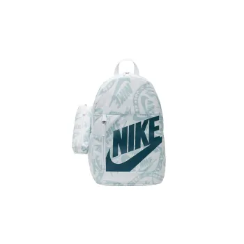 Nike Polyester Backpack Backpack Regular Unisex White & Crystal Cyan