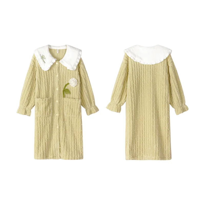XUANZHITING Women's Bath Robes-0