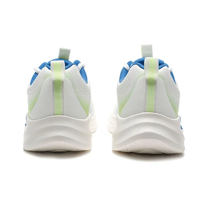 XTEP Shock-absorbing And Waterproof Low-Top Running Shoes Men's White-4