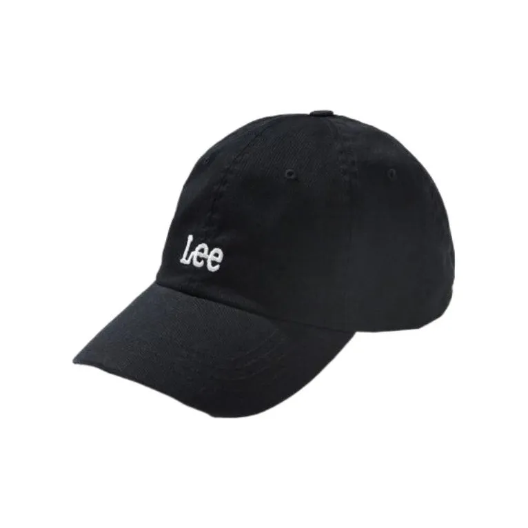 Lee Cotton Baseball Caps Unisex Black-0