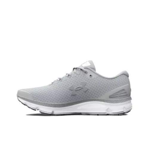 Under Armour Charged Gemini Running Shoes Unisex Low-Top Silver Gray