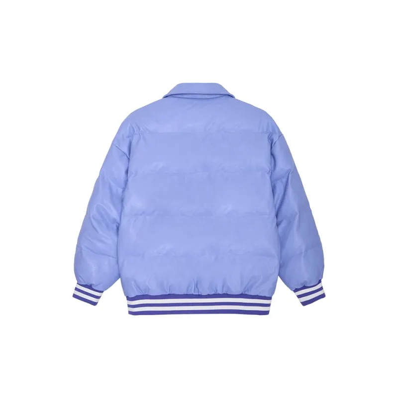 Pepsi PU Leather Windproof Patchwork Unisex-7