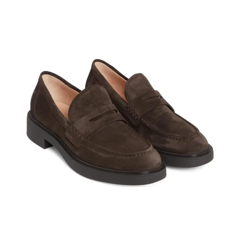 GIANVITO ROSSI Harris Round-toe Loafers-3