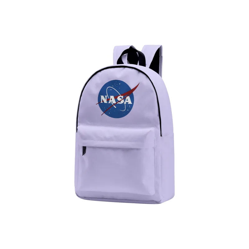 TURN UP X NASA Collaboration Nylon Computer Backpack Regular Unisex Ecru-39