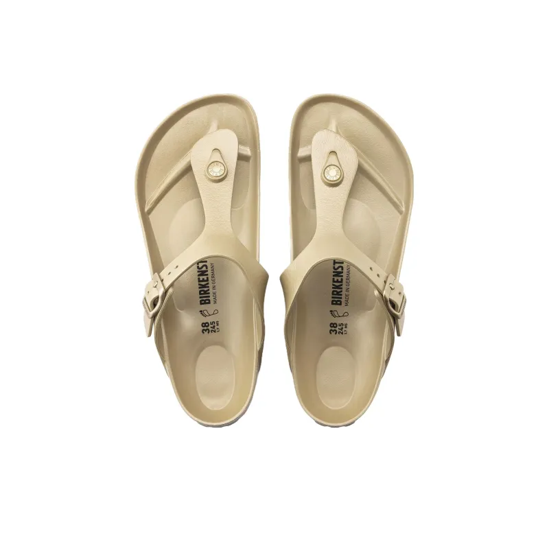 Birkenstock Gizeh Flip Flops Unisex Glamour Gold-4