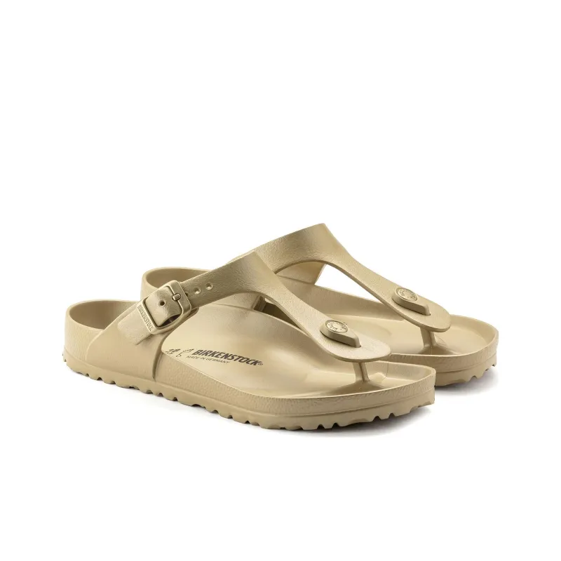 Birkenstock Gizeh Flip Flops Unisex Glamour Gold-3