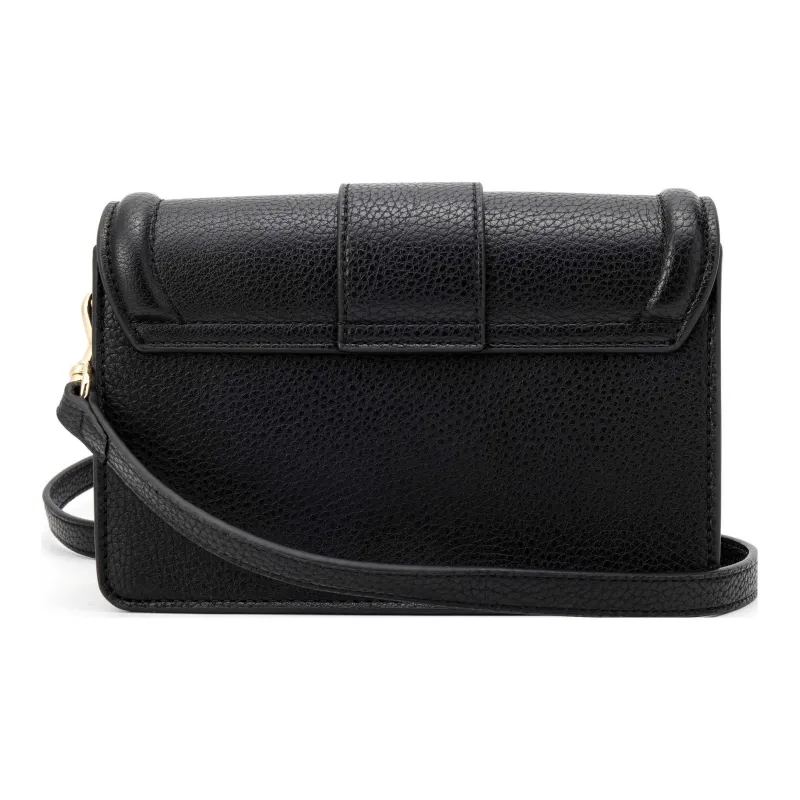 VERSACE JEANS COUTURE Polyester Handbag, Shoulder Bag Women's Black-6