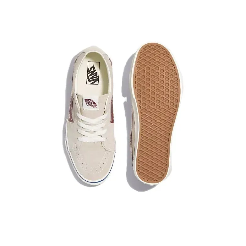 Vans SK8 HI 'Beige Red'-3