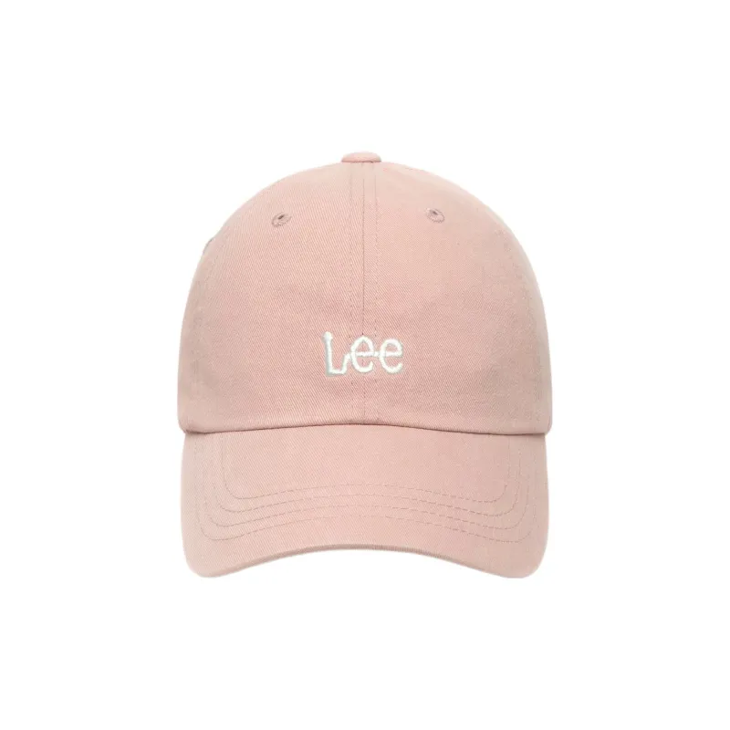 Lee Cotton Baseball Caps Unisex Pink-1