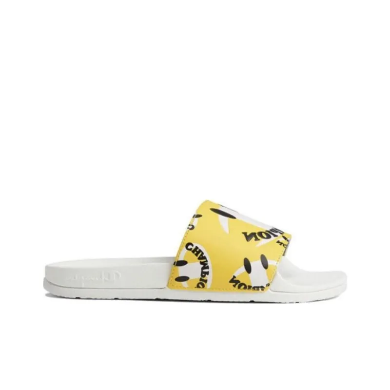 Champion Slide Slippers Women's Yellow White-1