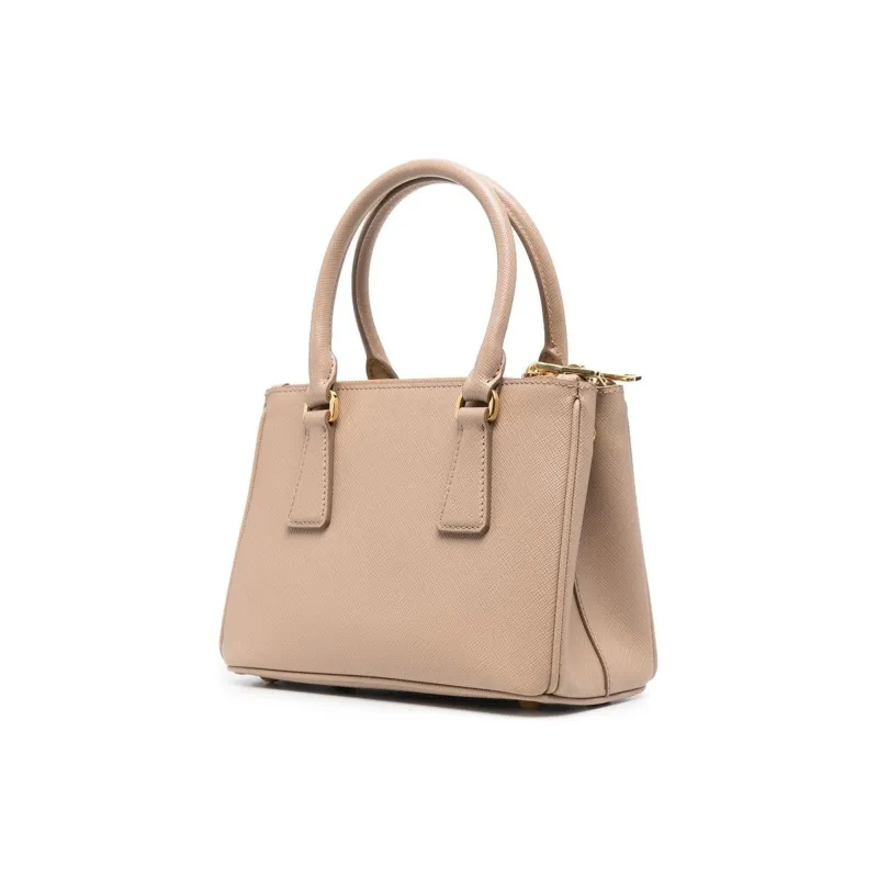PRADA Galleria Killer Bag Leather Shoulder Bag Crossbody Bag Handbag Mini Women's Sandy Beige-1