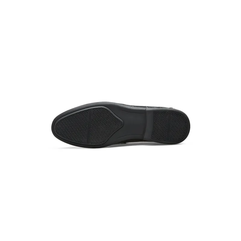Romon Loafers Men Low Top Black-6