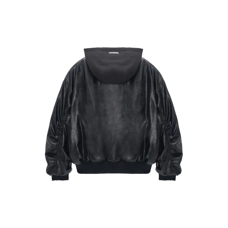 UNVESNO Puffer Jackets Unisex Black-1