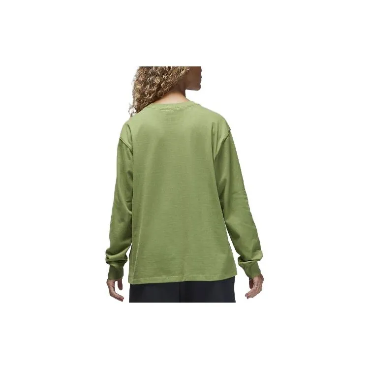 Jordan T Shirts Women's Light Olive-1