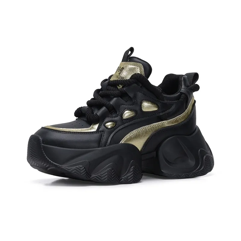 CHIYEANDE Low Top Chunky Sneakers 6cm Women's-1