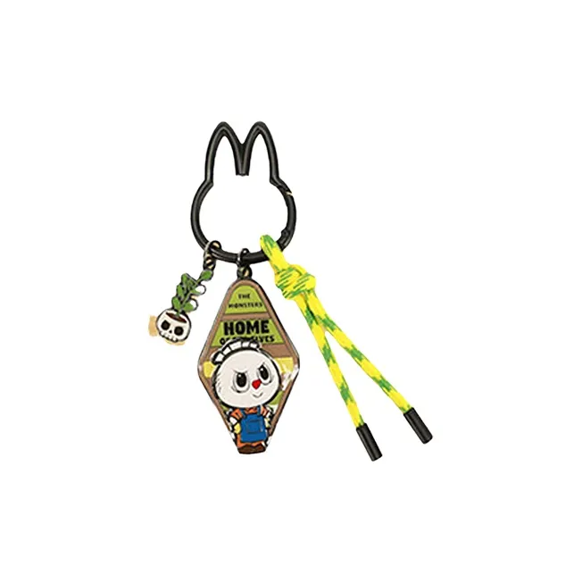 POP MART LABUBU Elf Home Collection Keychain Pendant Blind Box Products Single Blind Box/whole Box 9 Pcs-8