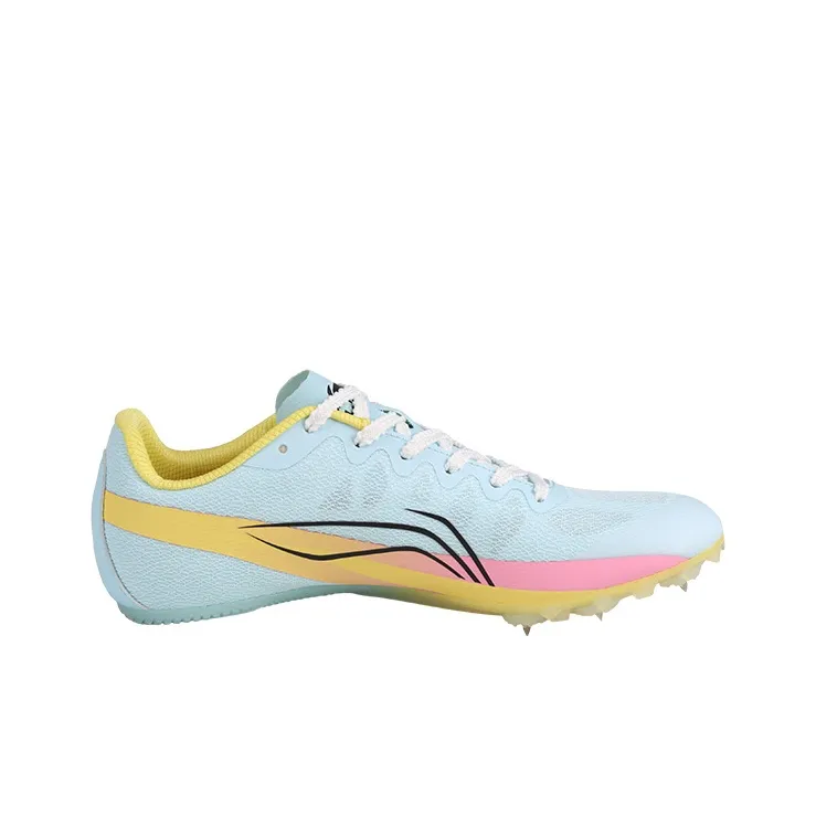 LiNing Cushioning Abrasion Resistant Lightweight Low Top Sprint Running Shoes Unisex Cotton Candy-1