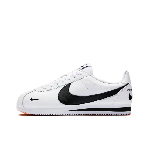 Nike Cortez Running Shoes Unisex Low-Top White/Black