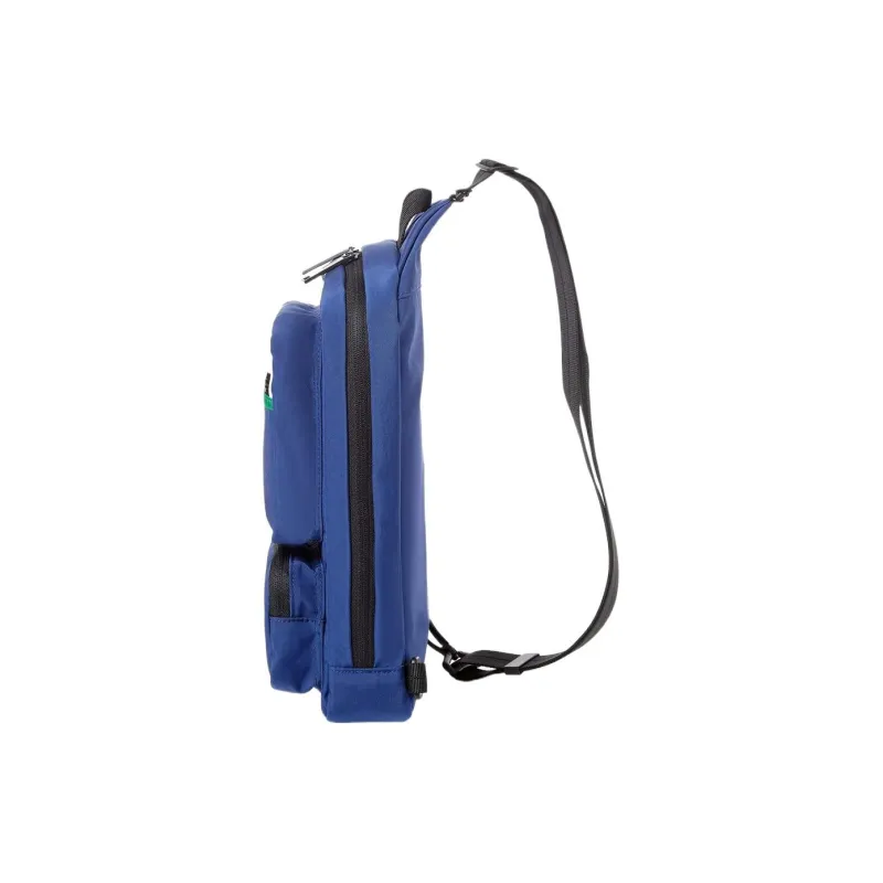 SAMSONITE MARSTON Nylon Fanny Pack Sling Bag Shoulder Bag Crossbody Bag Men's Blue-3
