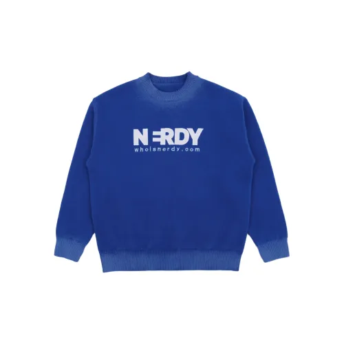 Nerdy Sweaters Unisex Royal Blue Color