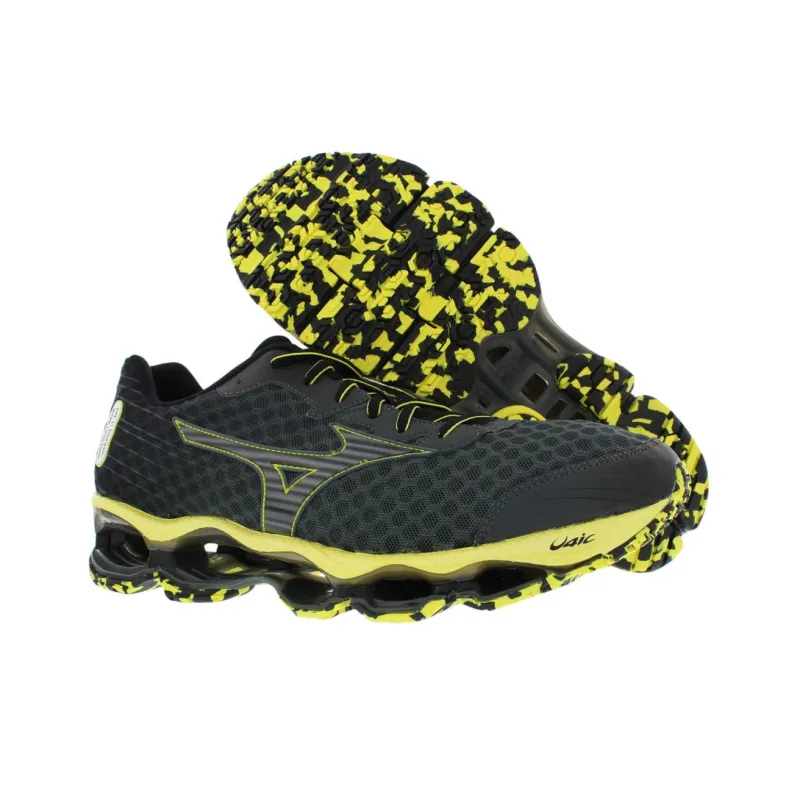 Mizuno Prophecy 4 Durable Breathable Low Top Running Shoes Men's Black-3