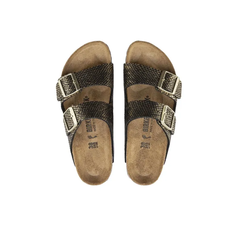 Birkenstock Arizona Snakeskin-effect Sandals-3