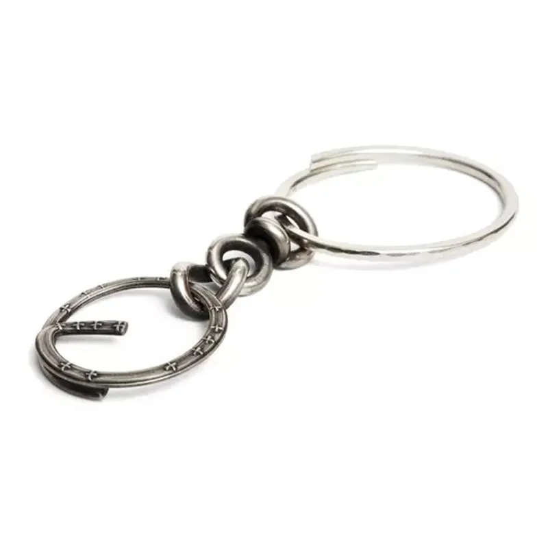 Werkstatt Munchen Silver Keyring-0