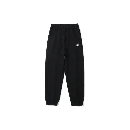 MEET ROY Knit Sweatpants Unisex Black