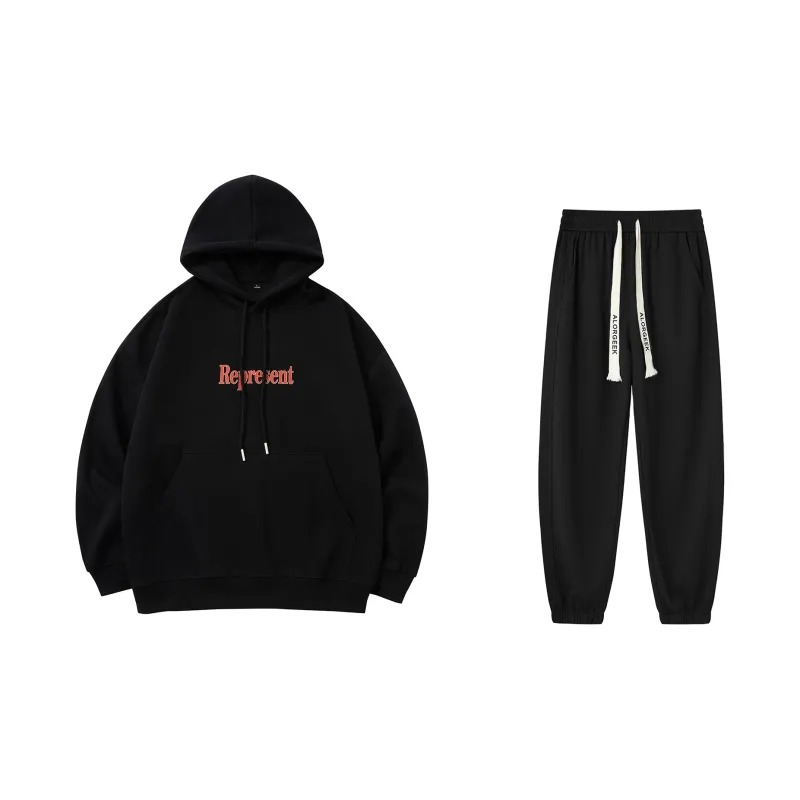 ALORGEEK Sweatshirt Sets Unisex-3