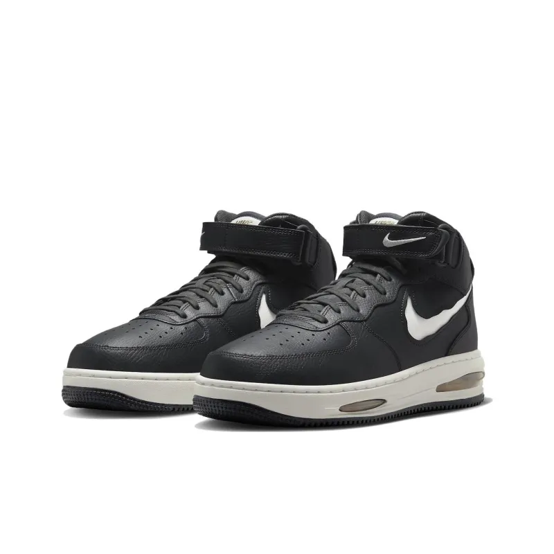 Nike Air Force 1 Mid Black White-2
