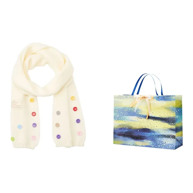 MUYKUY Knit Scarves Women's-4