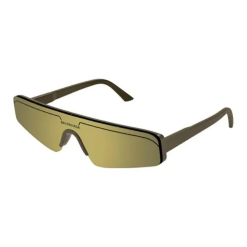 Balenciaga Ski Rectangular Frame Sunglasses