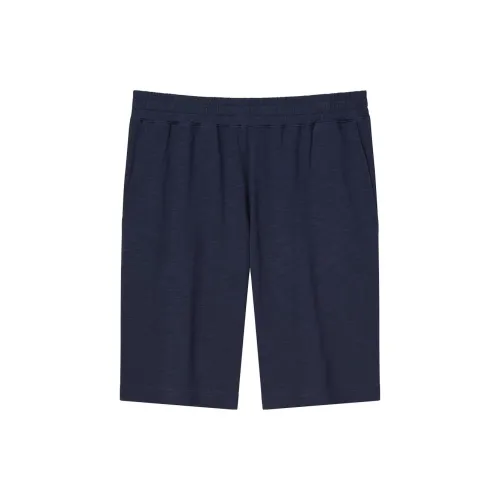 UNIQLO AIRism Mesh Series Casual Shorts Men Navy Blue