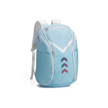 LOVERPUSS Polyester Backpack Large Size Unisex Royal Blue/Beige Black