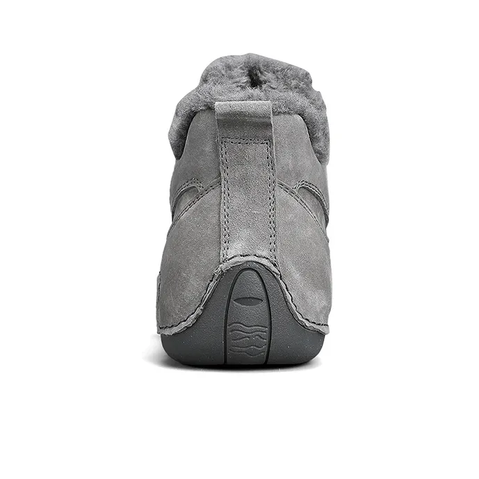 Jeep Warm And Wear Resistant Ankle Length Outdoor Boots Men's Gray-3