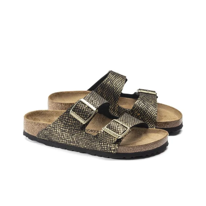 Birkenstock Arizona Snakeskin-effect Sandals-1
