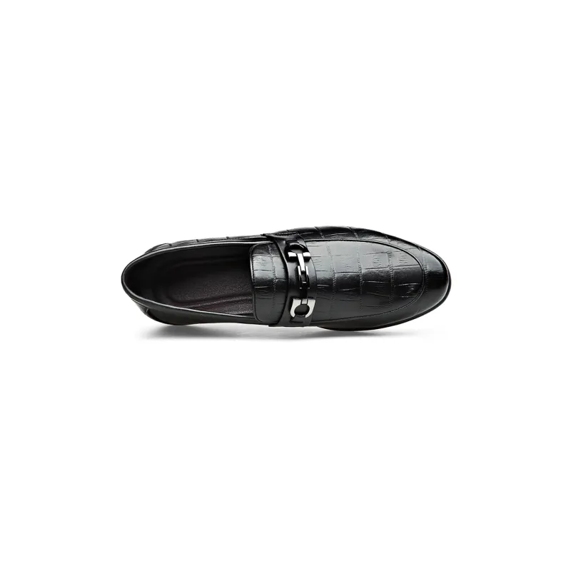 Romon Loafers Men Low Top Black-3